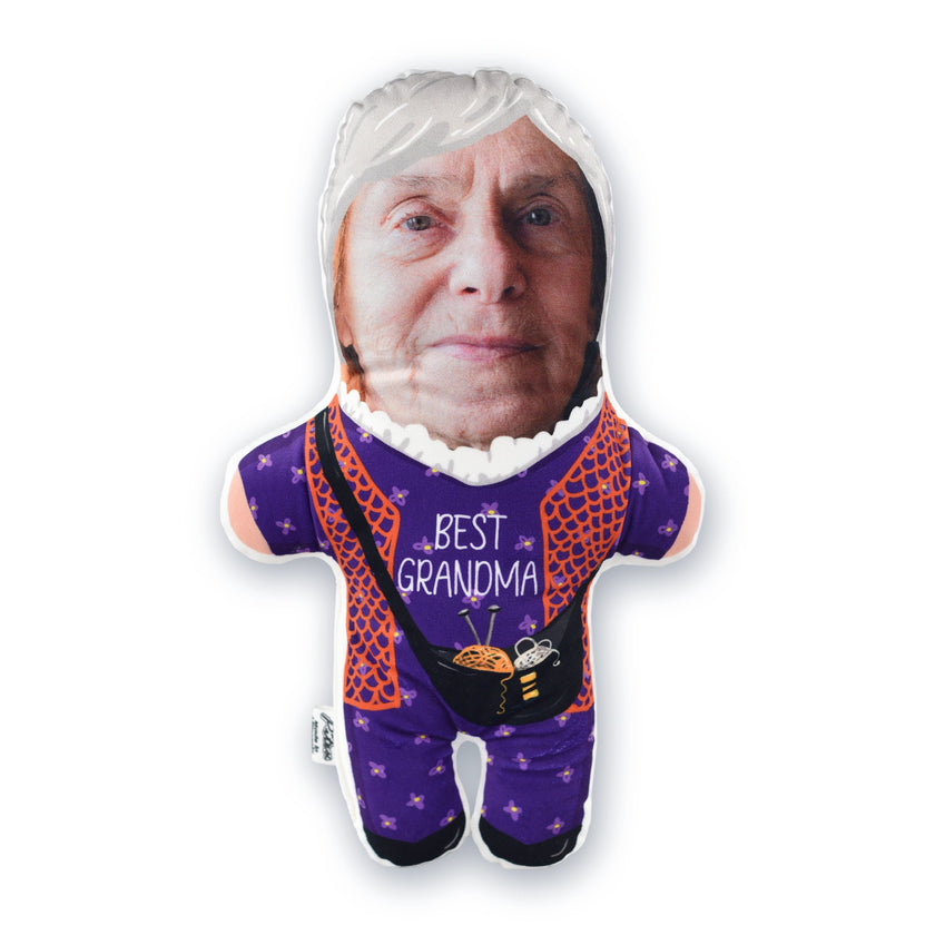 Gnome cushion with your photo 