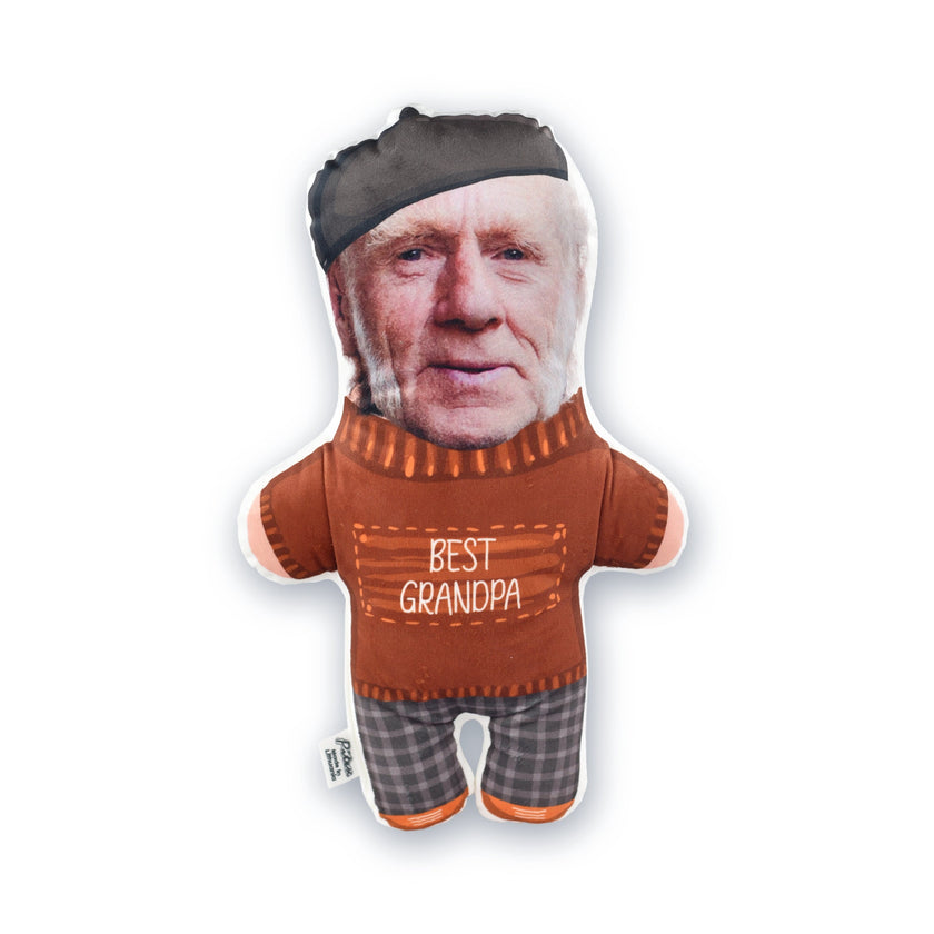 Gnome cushion with your photo 