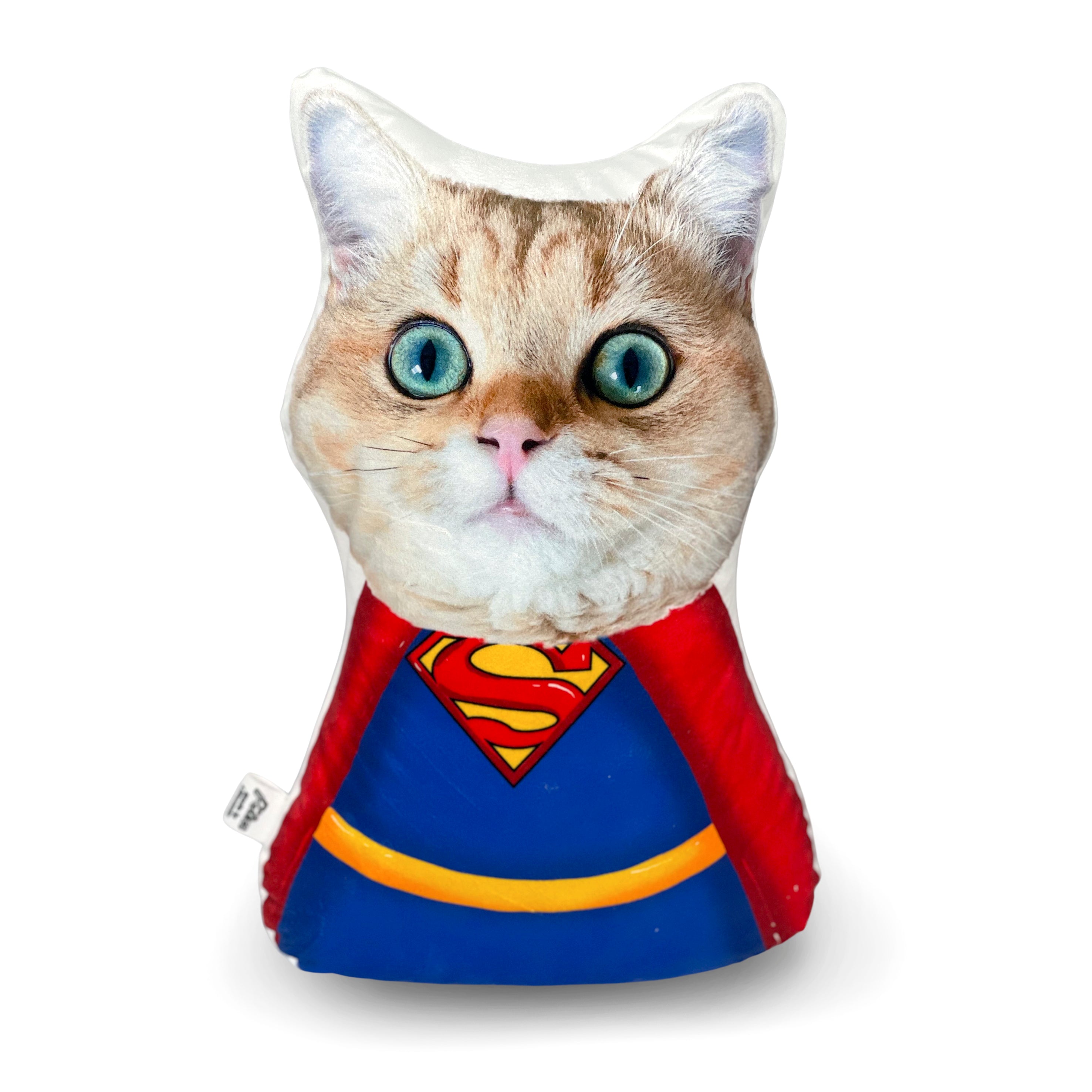 GnoMe Cushion with Pet Photo "Superman"