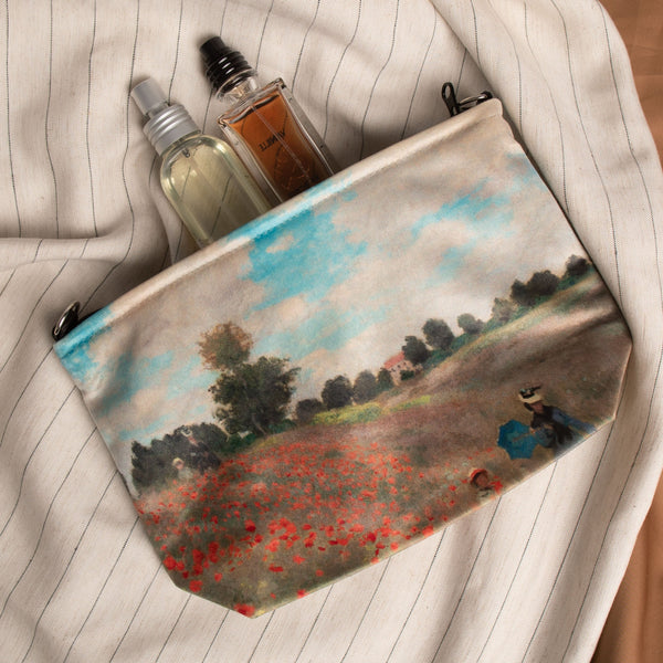 Cosmetic bag Claude Monet "Poppy Field"