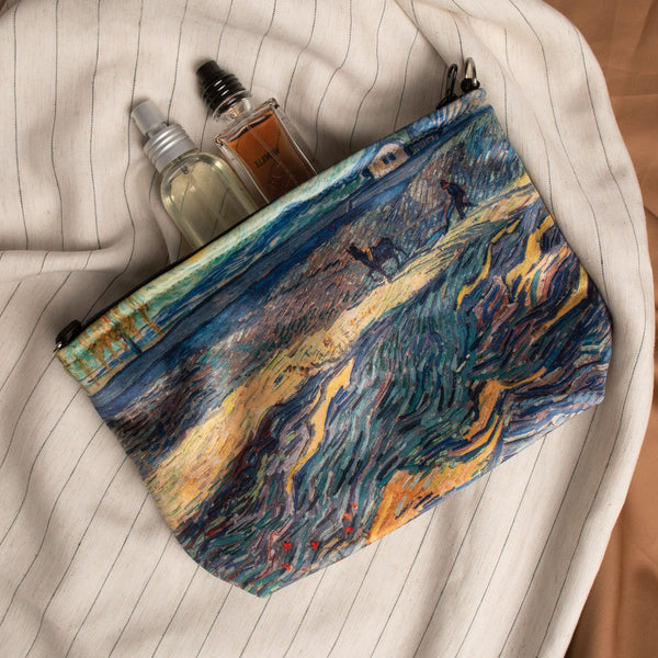 Cosmetic case Vincent van Gogh "Field with Plowing Farmers"