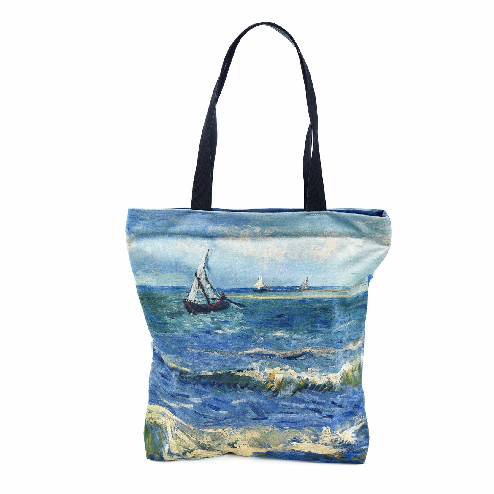Pirkinių krepšys Vincent van Gogh "The Sea at Les Saintes-Maries-de-la-Mer"