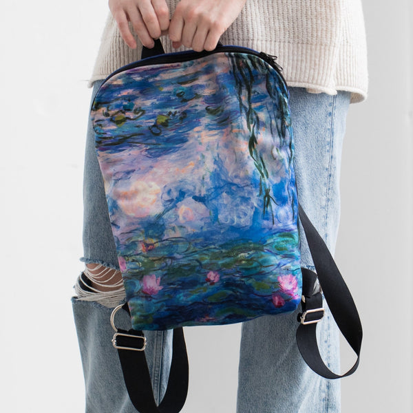 Backpack Claude Monet "Water Lilies"