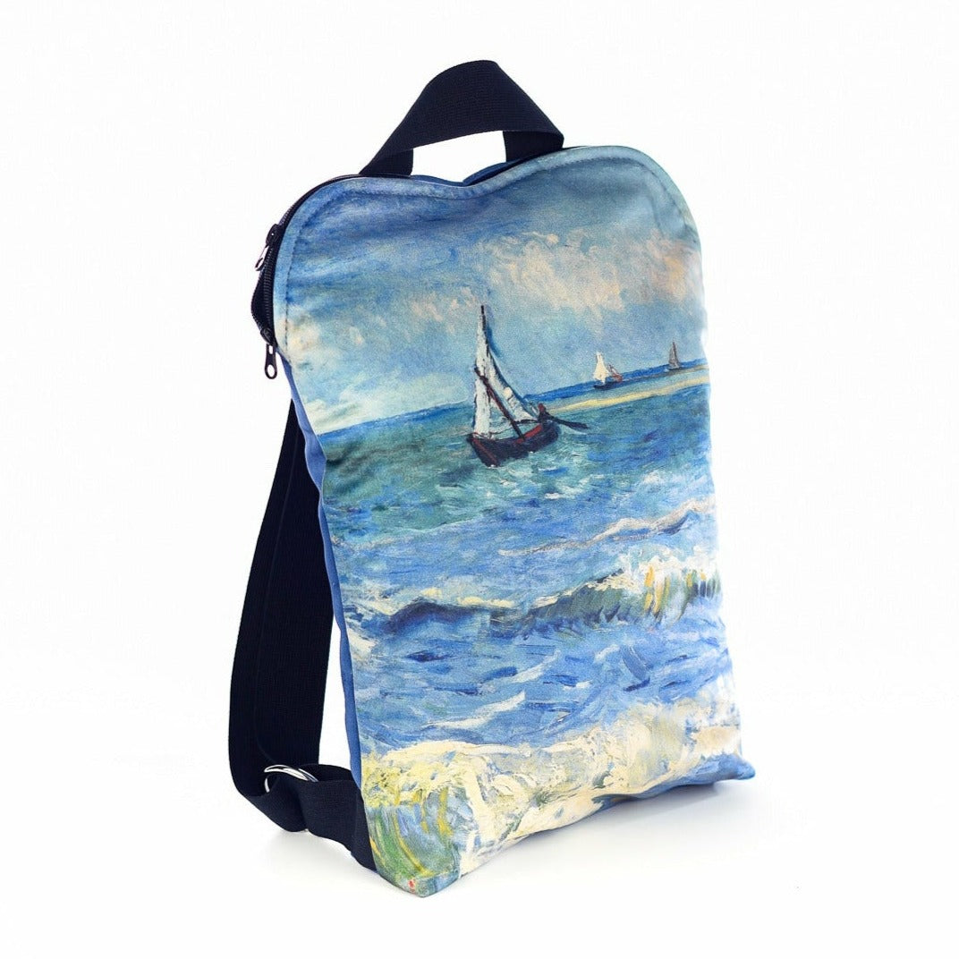 Backpack Vincent van Gogh "The Sea at Les Saintes-Maries-de-la-Mer"
