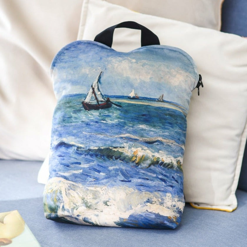 Kuprinė No. 1 Vincent van Gogh „The Sea at Les Saintes-Maries-de-la-Mer