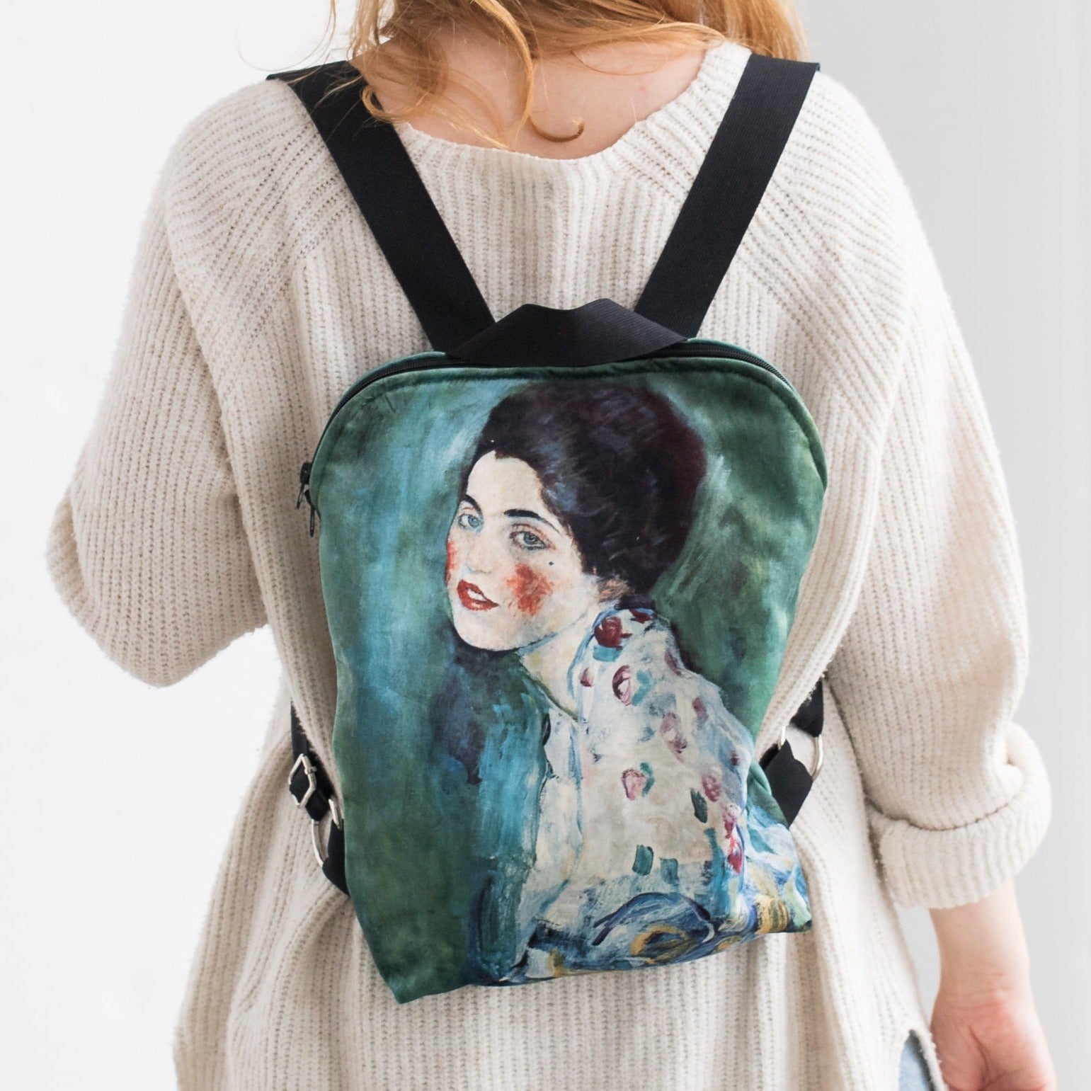 Backpack Gustav Klimt "Portrait of a Lady"