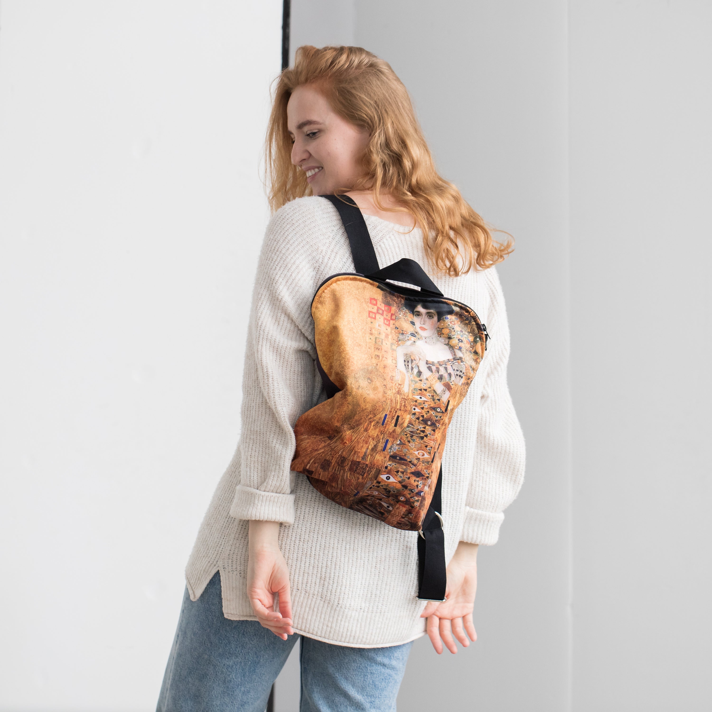 Backpack Gustav Klimt "Adele"