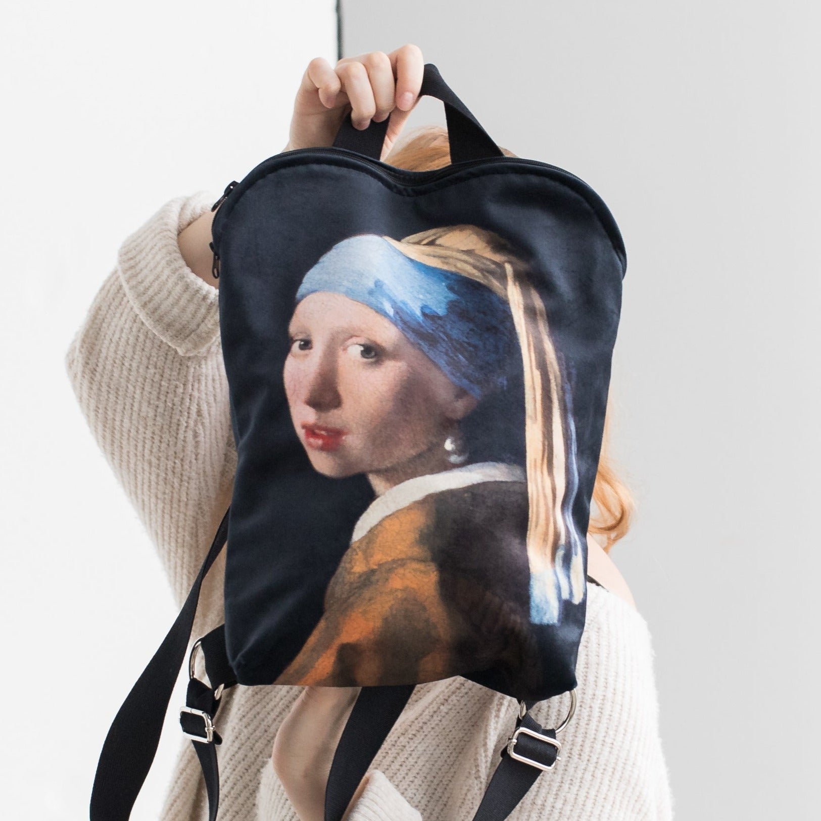 Backpack Johannes Vermeer "Girl with a pearl Earring"