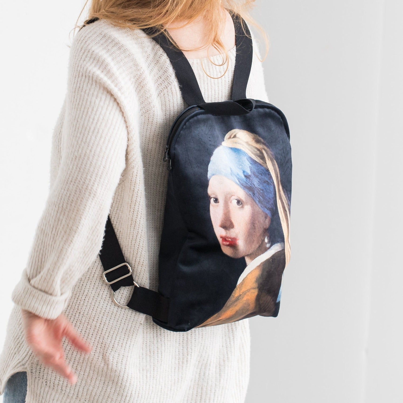Backpack Johannes Vermeer "Girl with a pearl Earring"