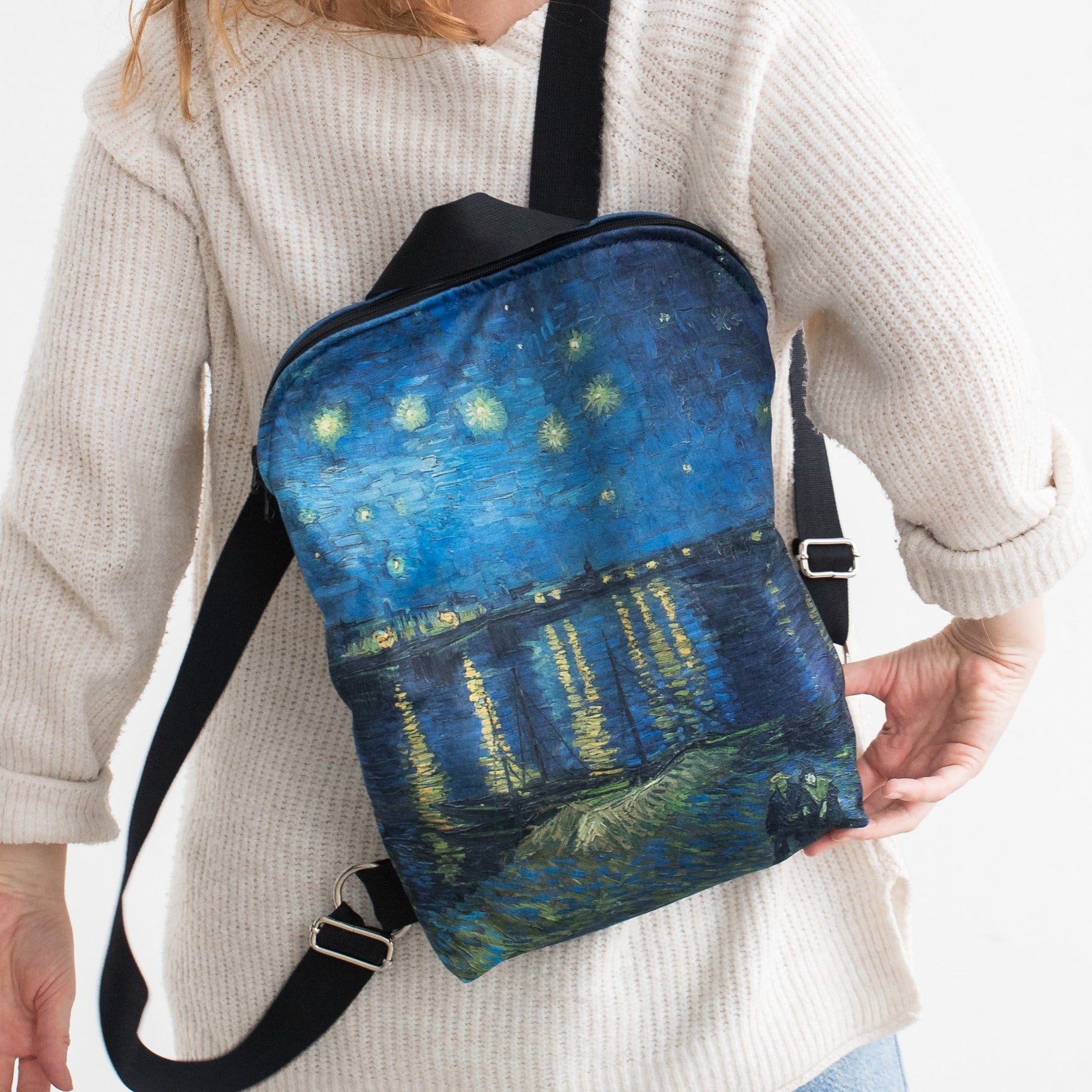 Backpack Vincent van Gogh "Starry Night Over the Rhône"
