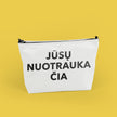 Cosmetic bag with your photo