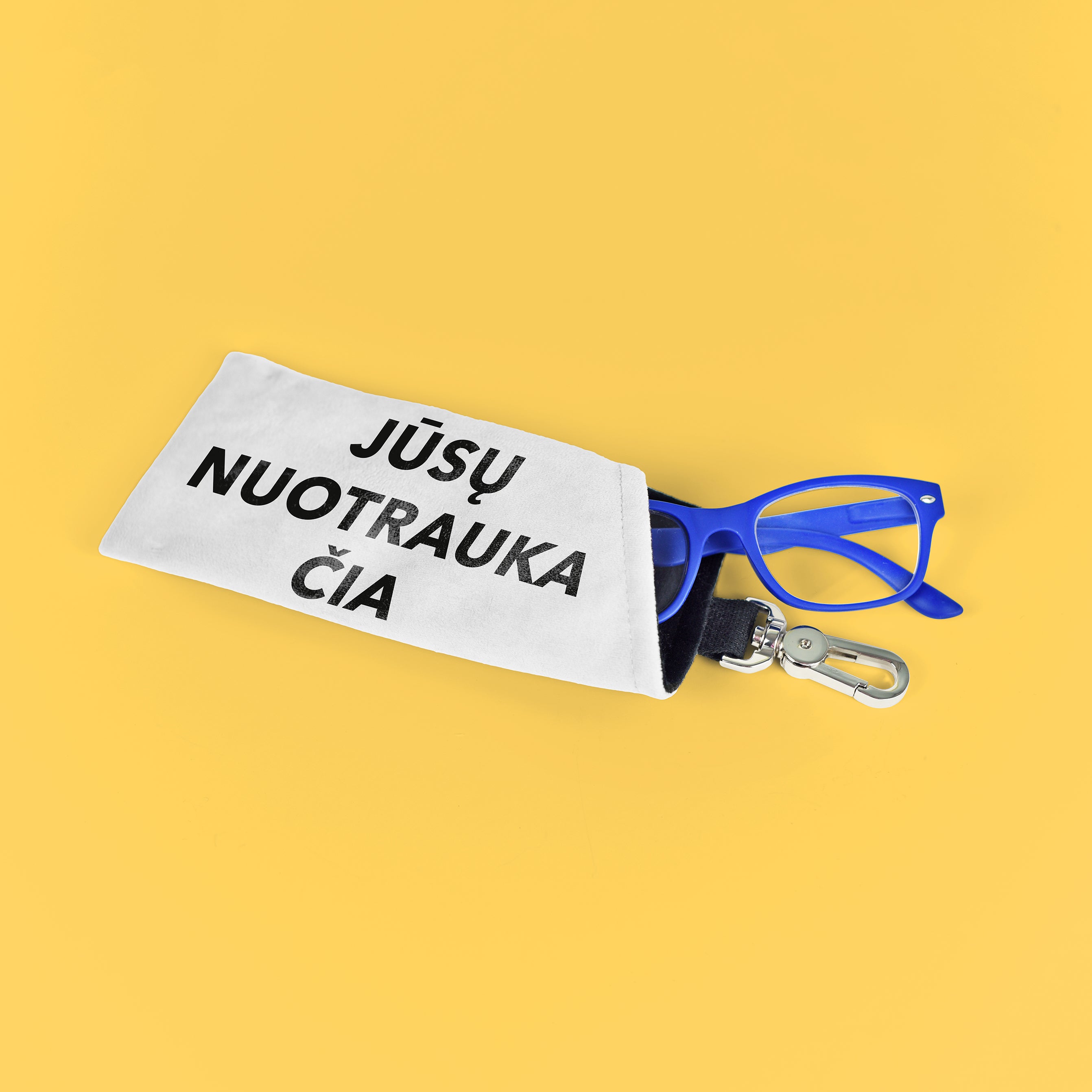 Akinių dėklas su jūsų nuotrauka