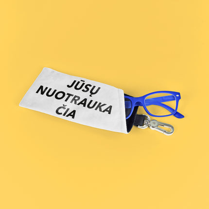Glasses case with your photo
