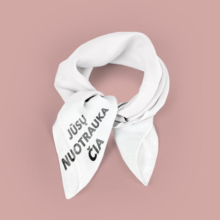 Scarf with your photo