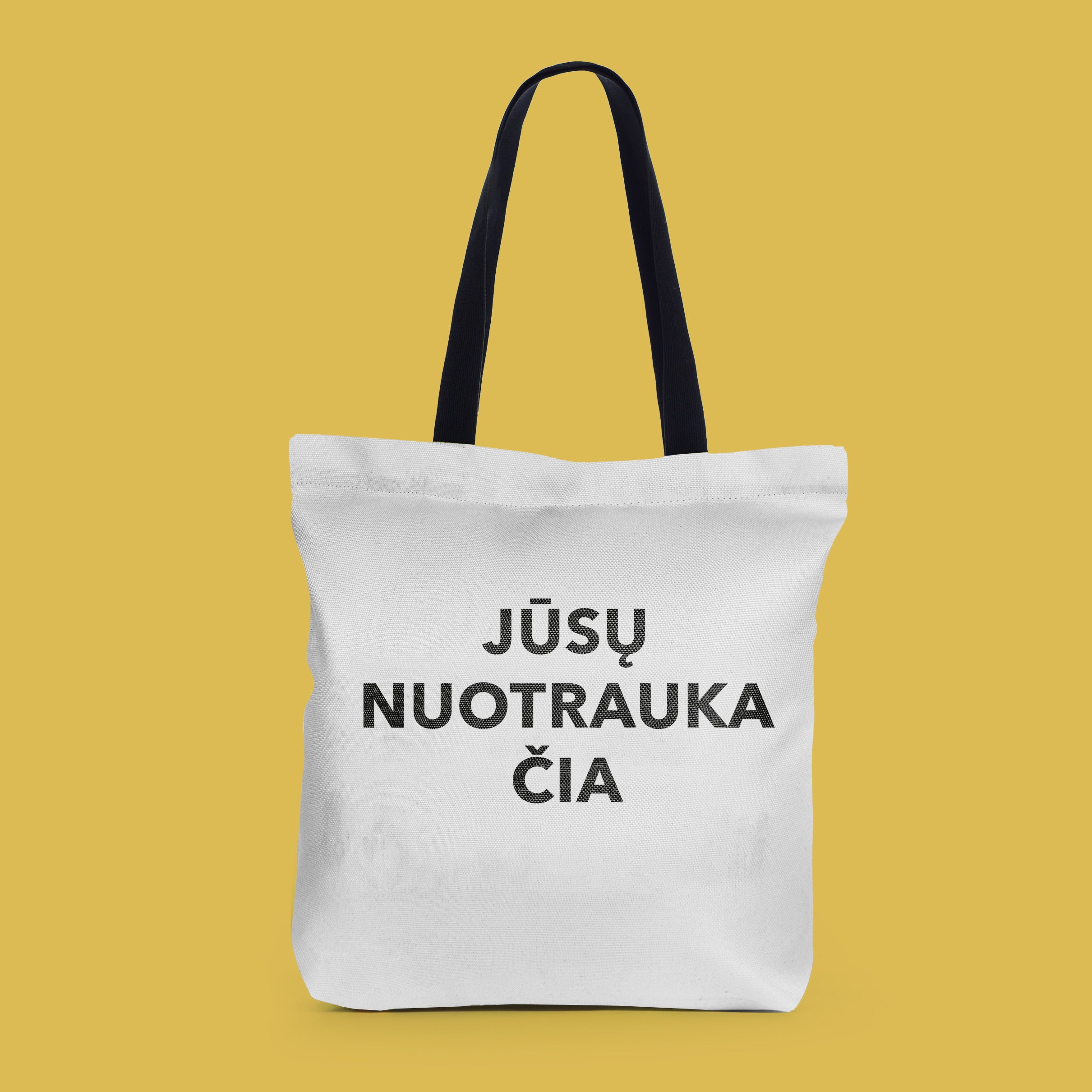 Shopping bag with your photo