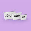 Cosmetic bag with your photo