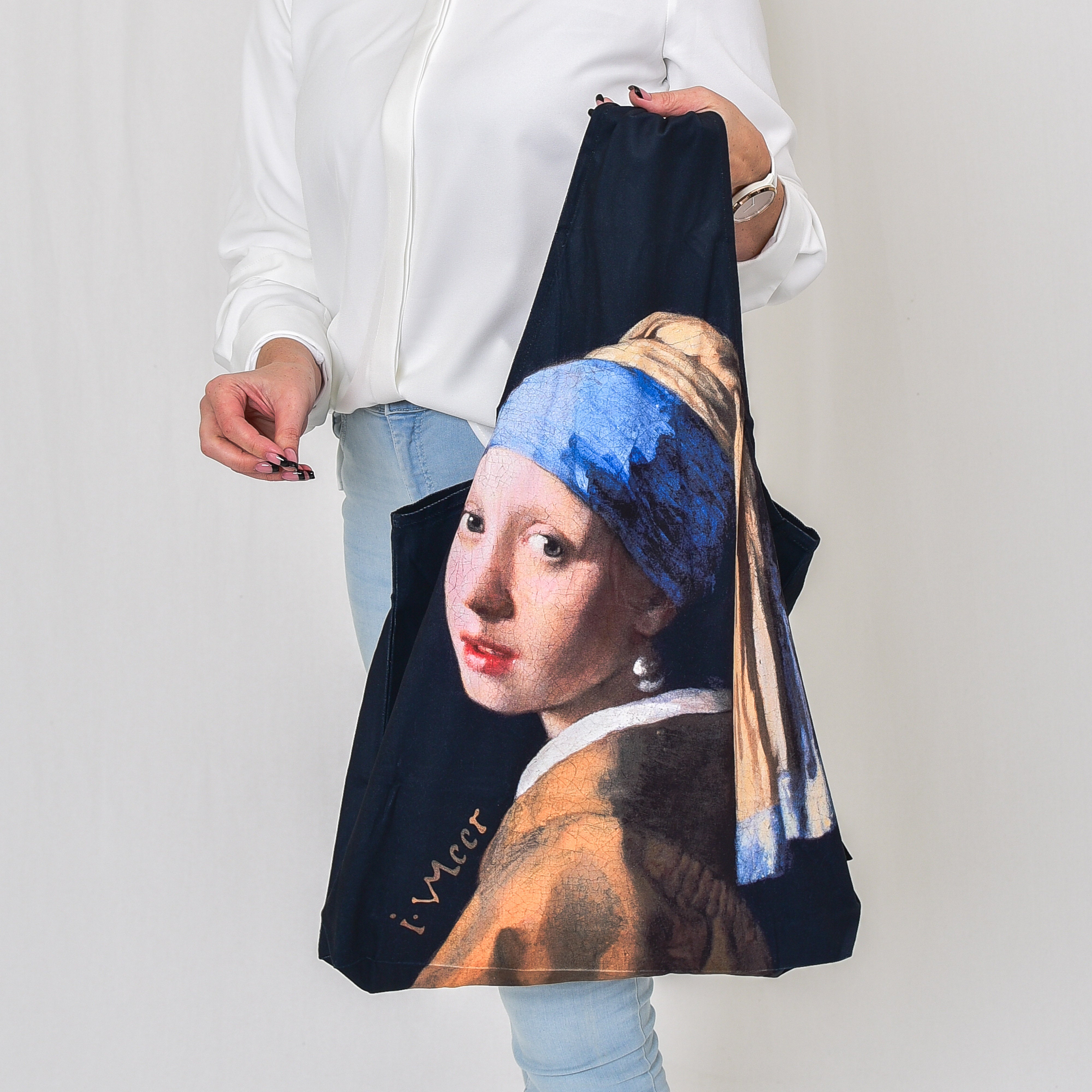 Gegužinis krepšys Johannes Vermeer "Girl with a Pearl Earring"