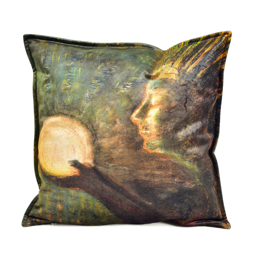 Dekoratyvinė pagalvėlė M. K. Čiurlionis „Bičiulystė