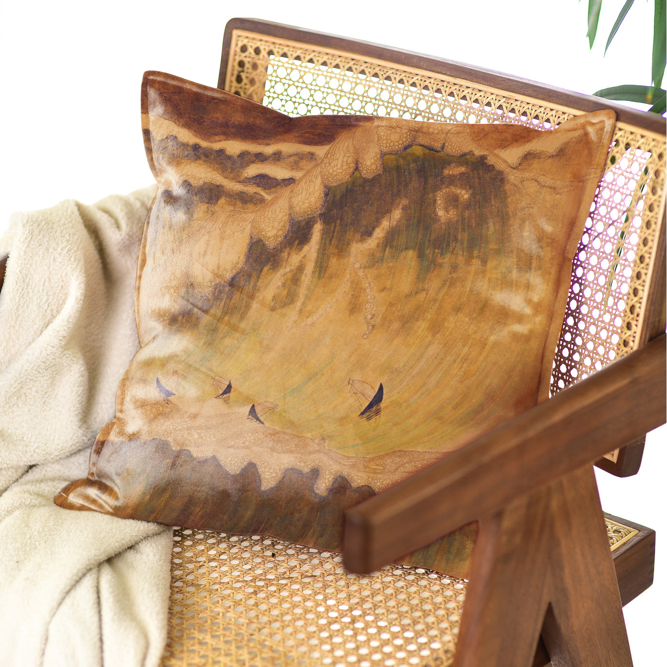 Decorative cushion M. K. Čiurlionis "Finale"