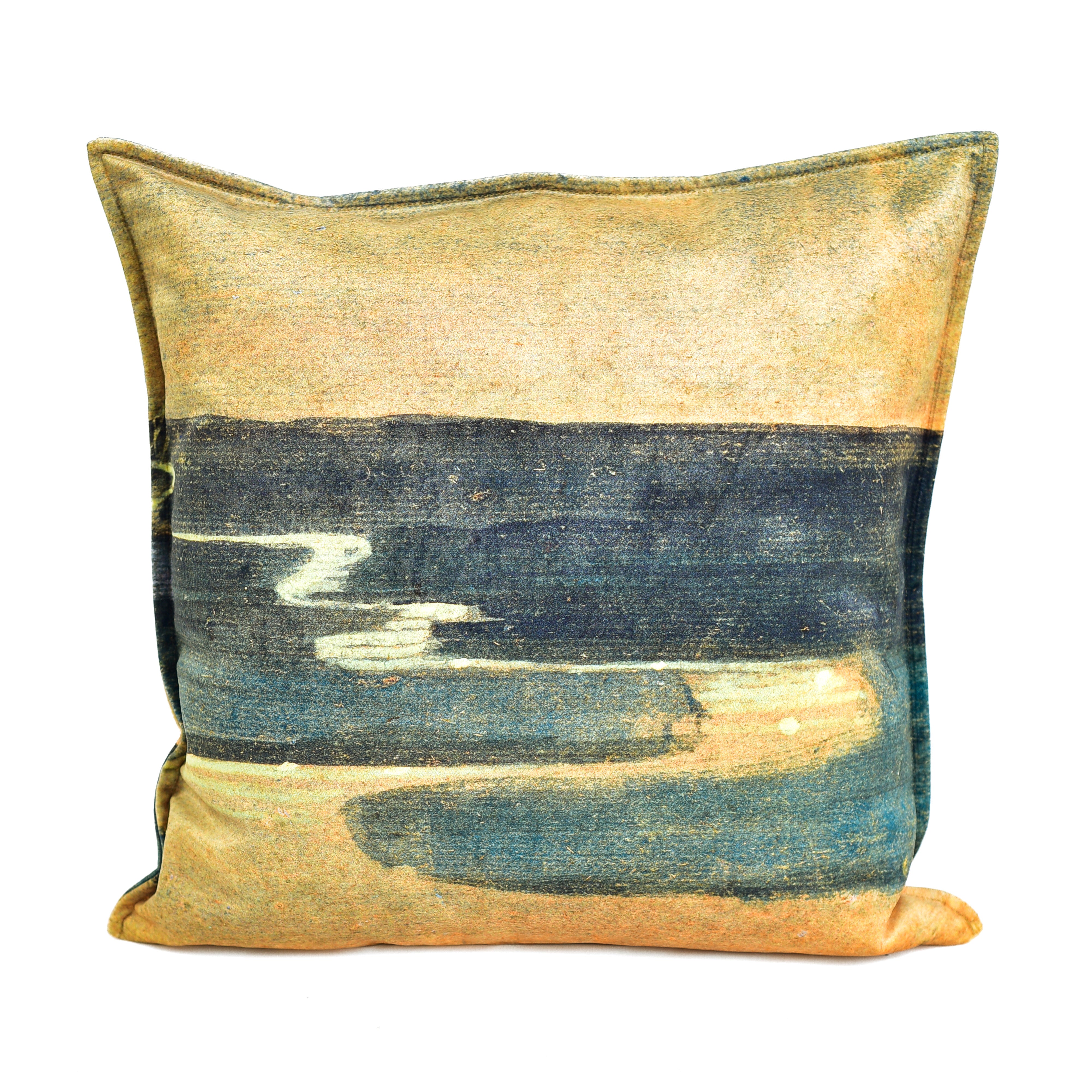 Decorative cushion M. K. Čiurlionis "The sun goes under the sign of Aquarius"