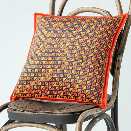 Decorative cushion River of Patterns114B