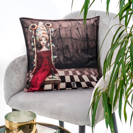 Decorative cushion Theresa Van Cherry 