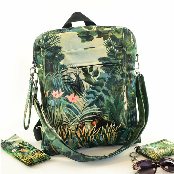 Backpack Henri Rousseau "The Equatorial Jungle"