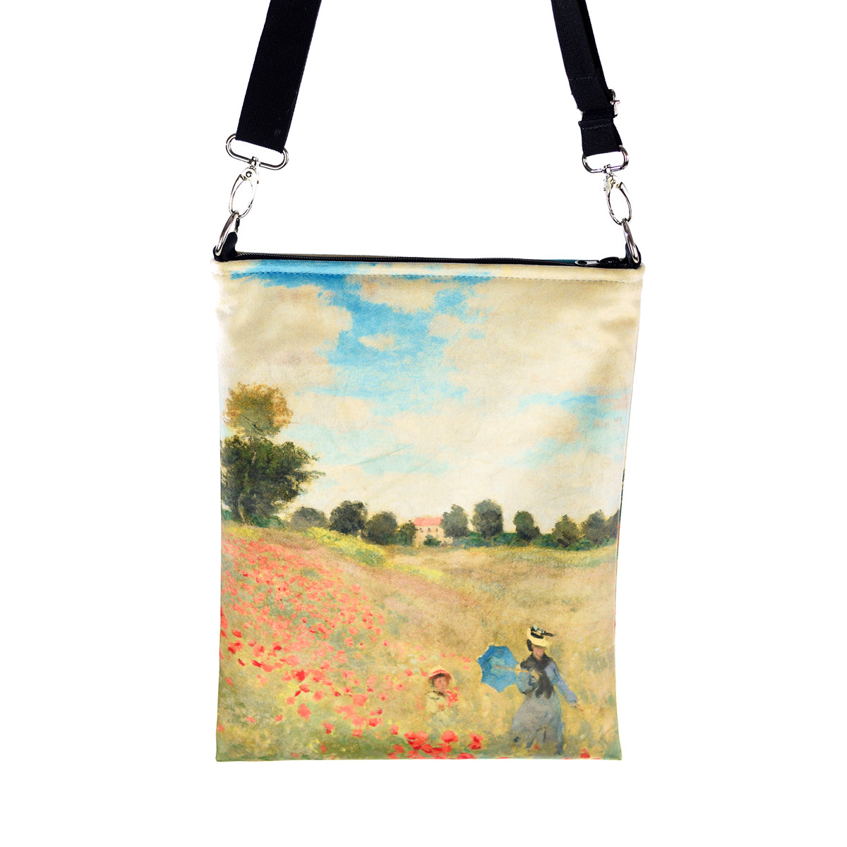Shoulder bag Claude Monet "Poppy field"