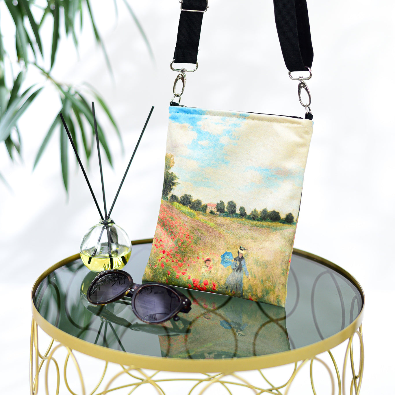 Shoulder bag Claude Monet "Poppy field"