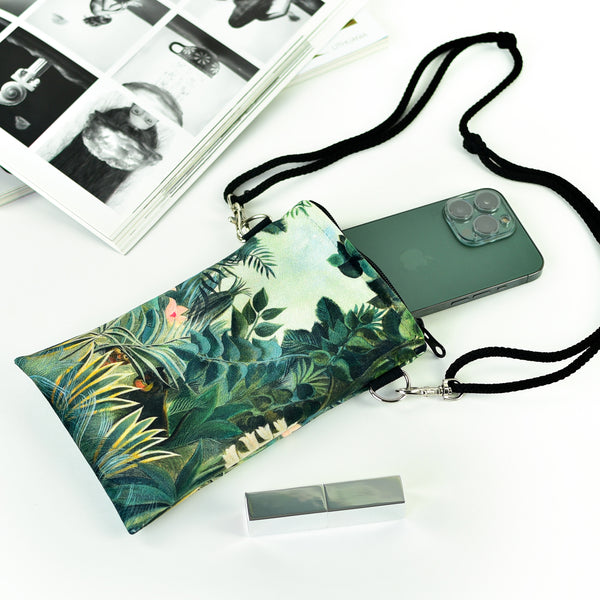 Phone bag Henri Rousseau "The Equatorial Jungle"