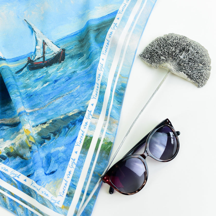 Skarelė Vincent Van Gogh „The Sea at Les Saintes-Maries-de-la-Mer