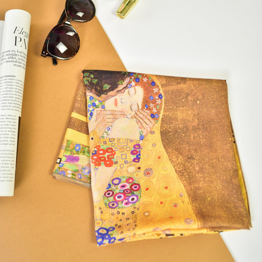 Skarelė Gustav Klimt „The Kiss