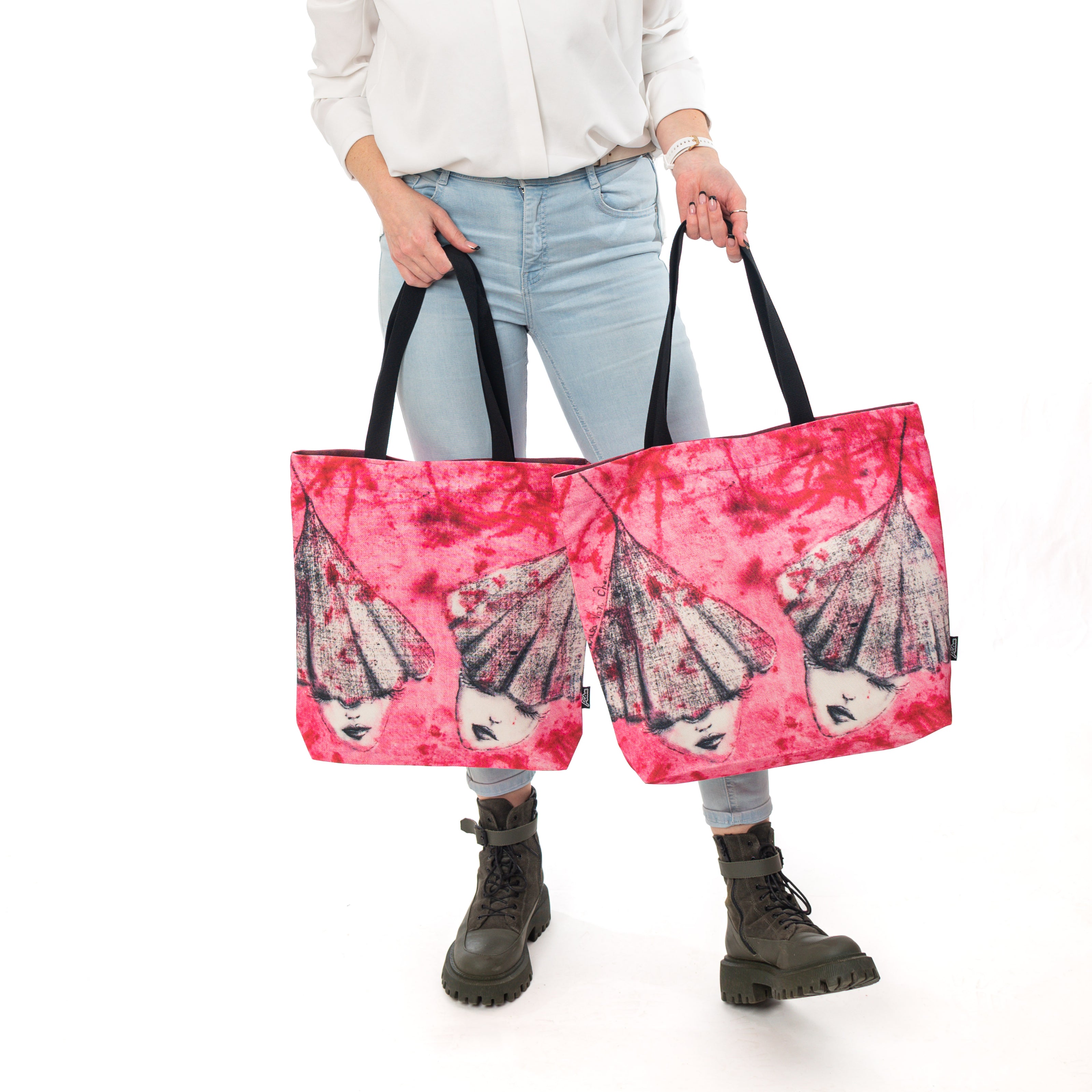 Shopping bag Theresa Van Cherry 