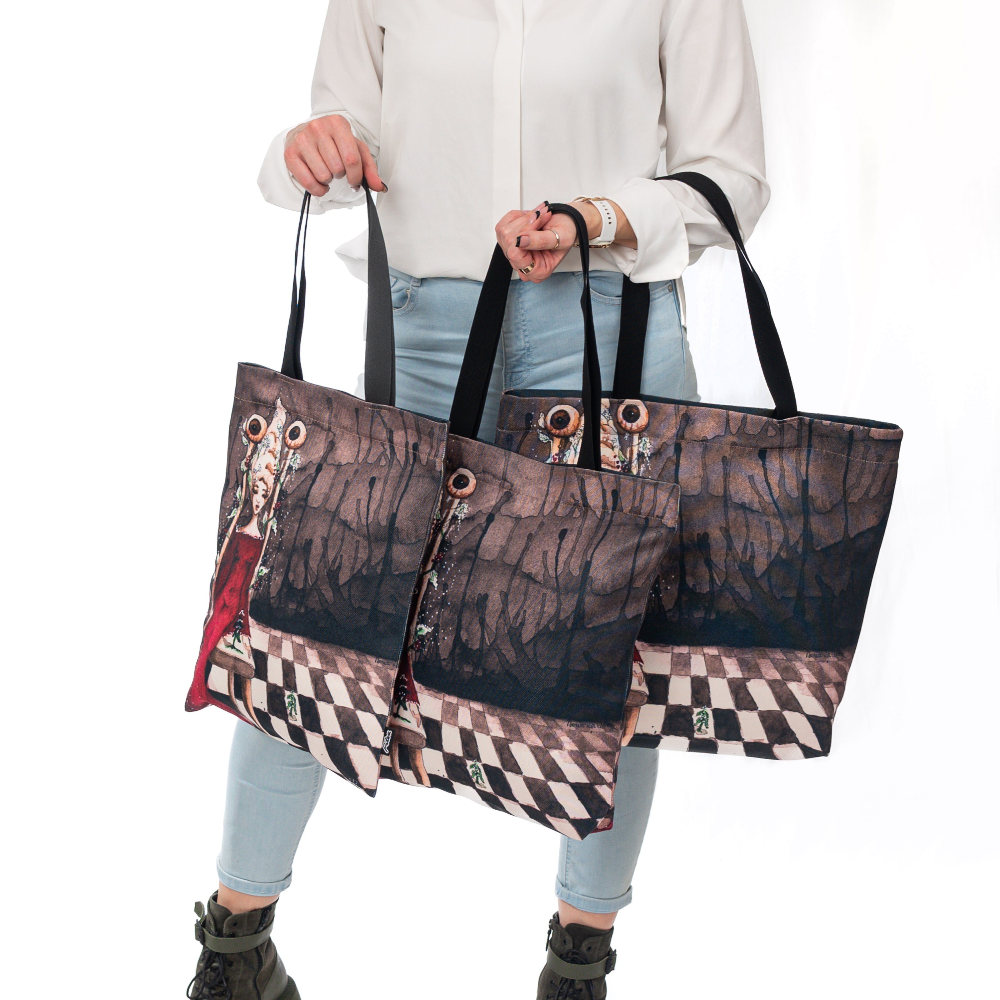 Shopping bag Theresa Van Cherry 