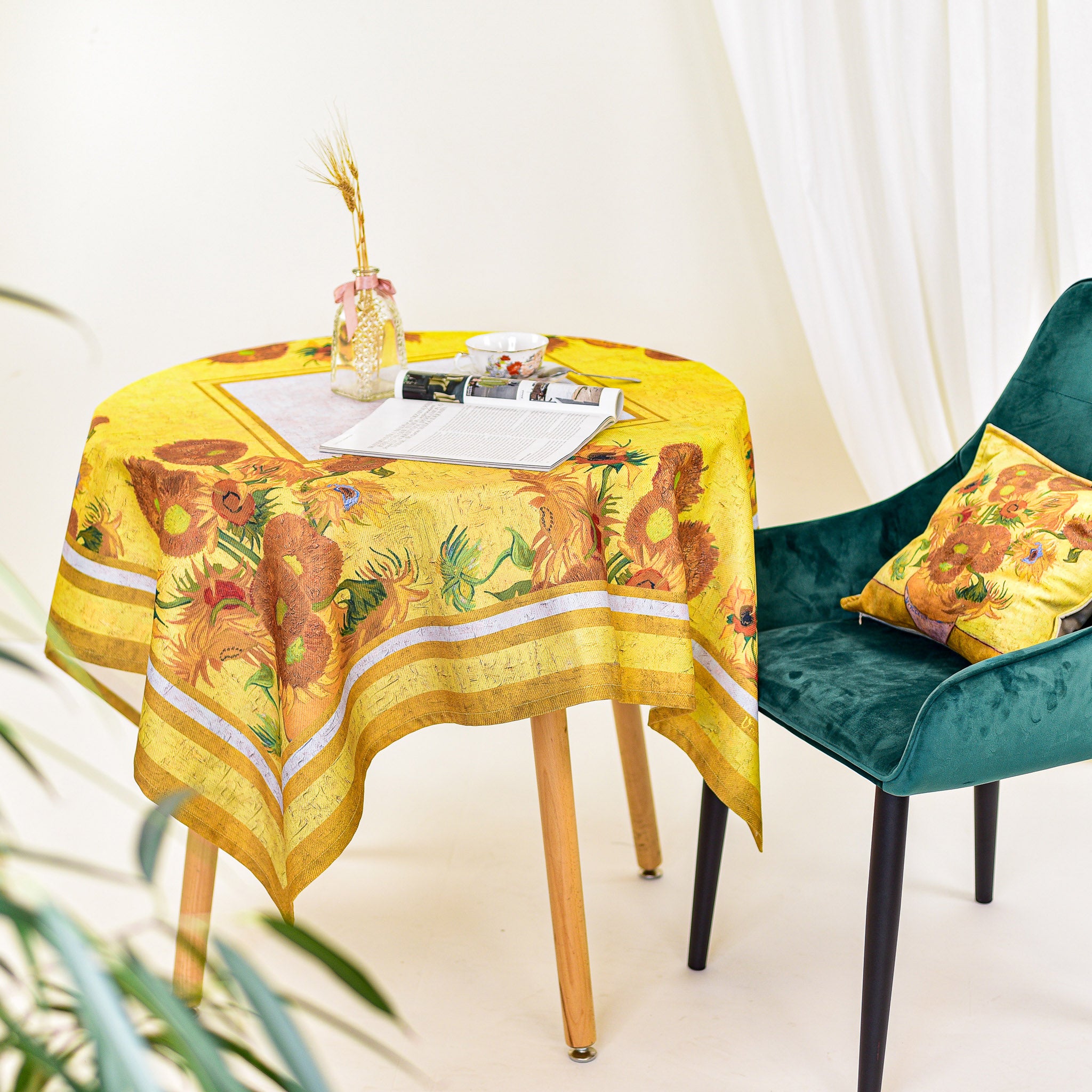 Tablecloth made of recycled fabric Vincent van Gogh 