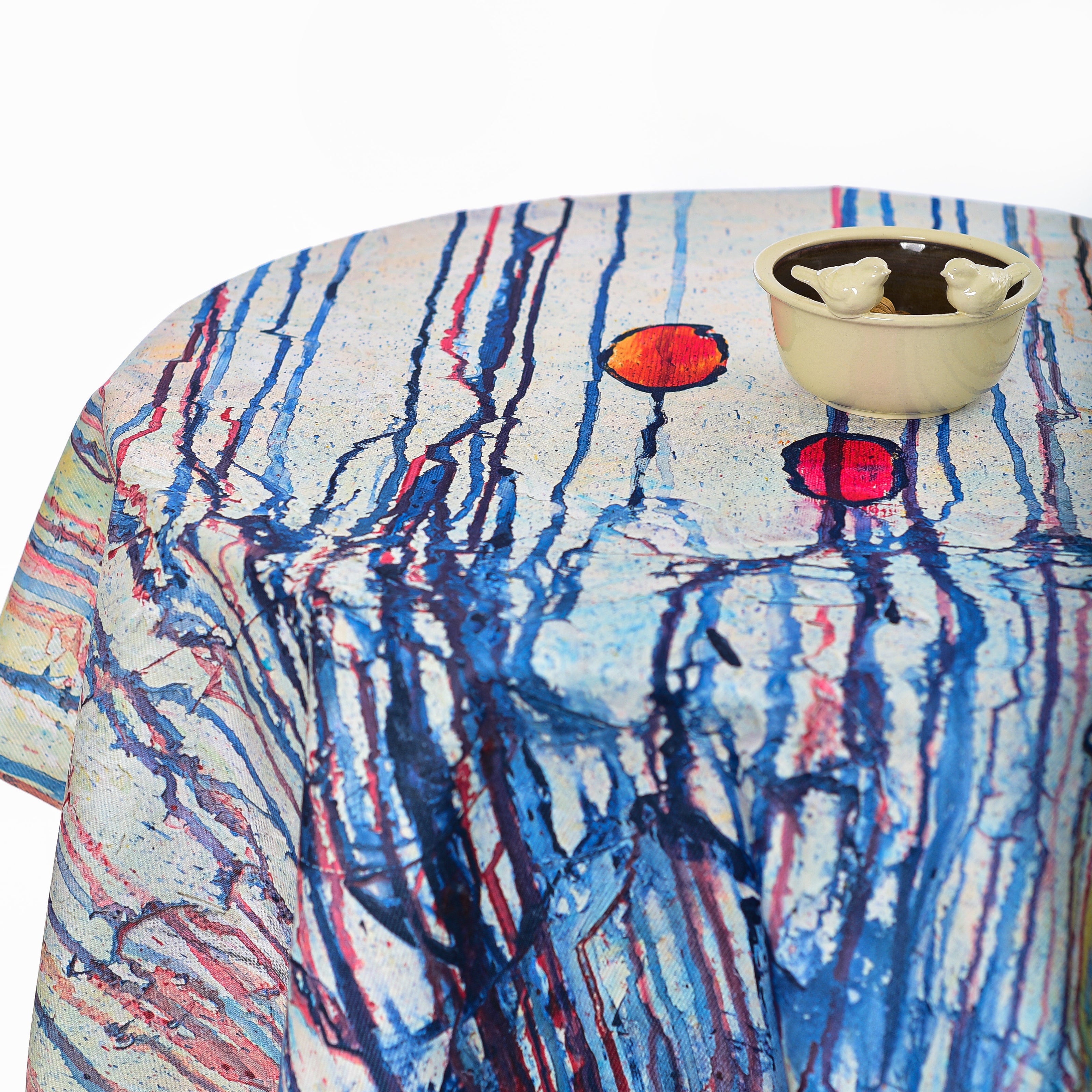 Tablecloth made of recycled fabric NeriusART 