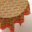 Tablecloth made of recycled fabric River of Scripture 113 