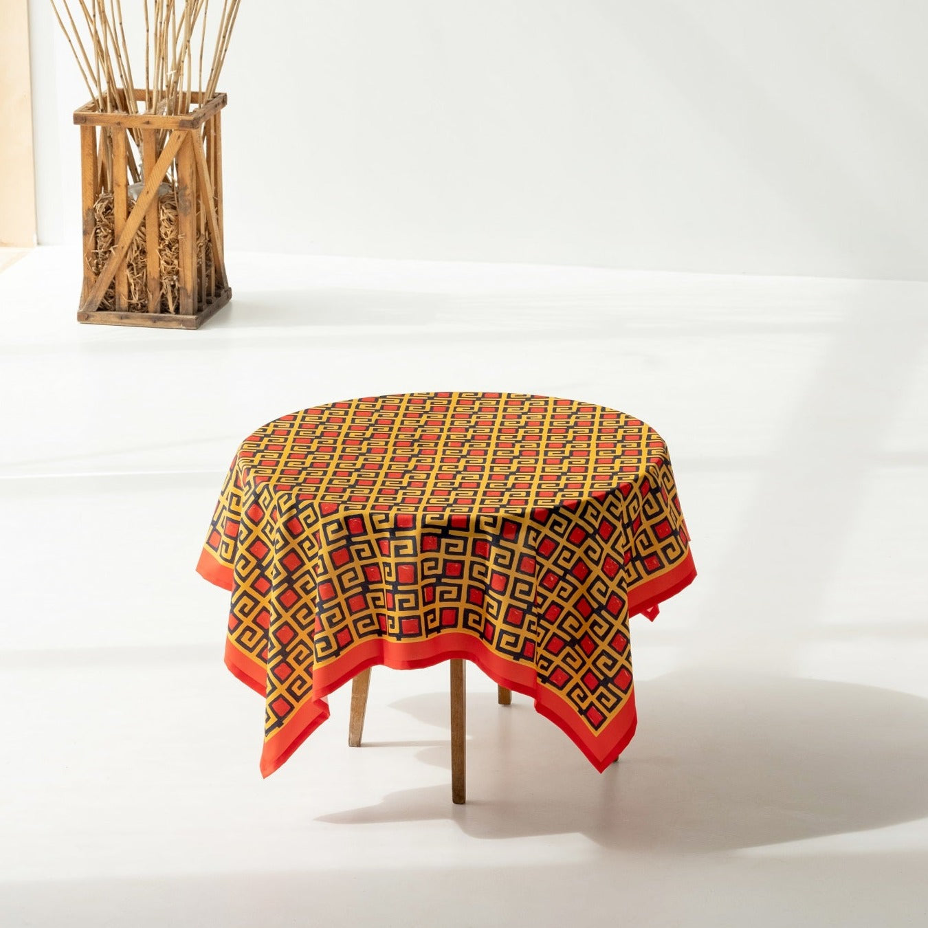 Tablecloth made of recycled fabric River of Scripture 113 