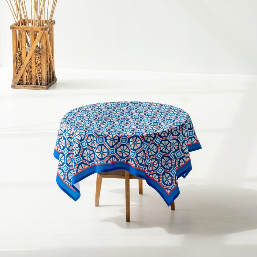 Staltiesė iš perdirbto audinio Raštų upė 115