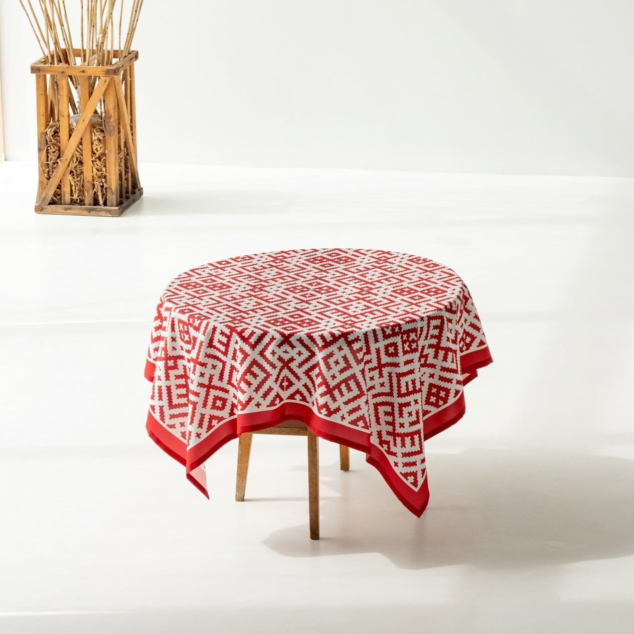 Recycled fabric tablecloth River of Scripture 116 