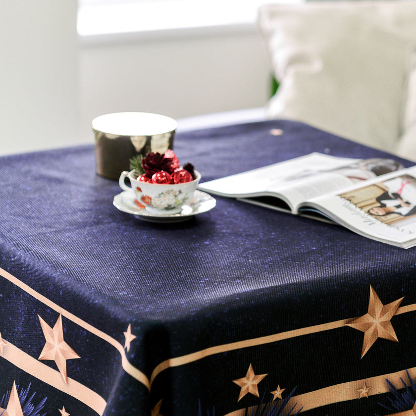 Tablecloth made of recycled fabric 