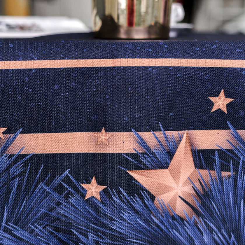 Tablecloth made of recycled fabric 