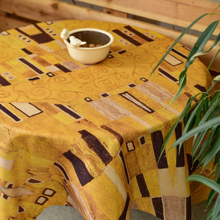 Tablecloth made of recycled fabric Gustav Klimt 