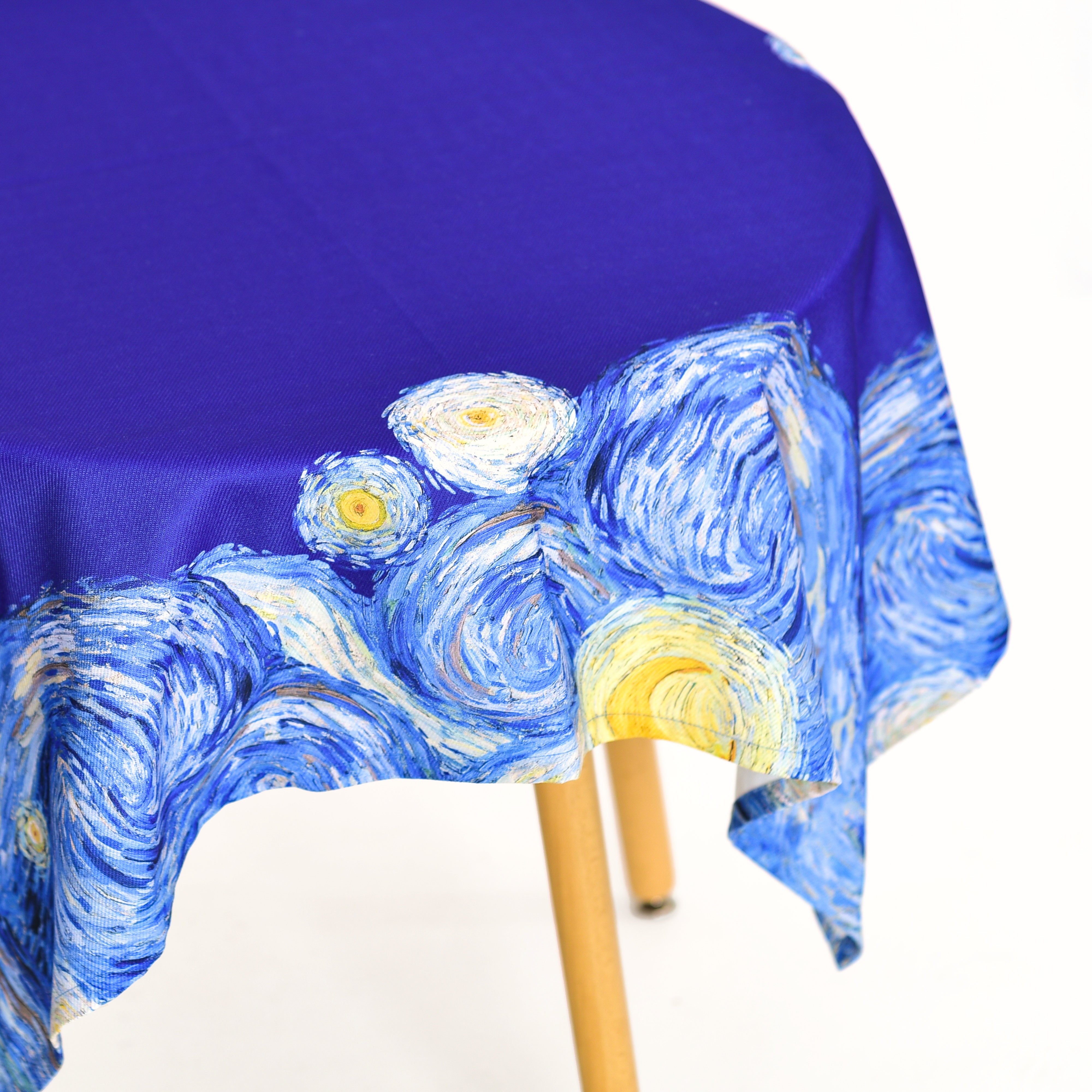 Staltiesė iš perdirbto audinio Vincent van Gogh "The Starry Night Pattern"