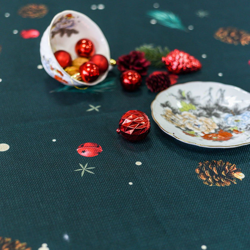 Recycled fabric tablecloth 