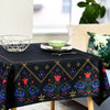 Tablecloth made of recycled fabric 
