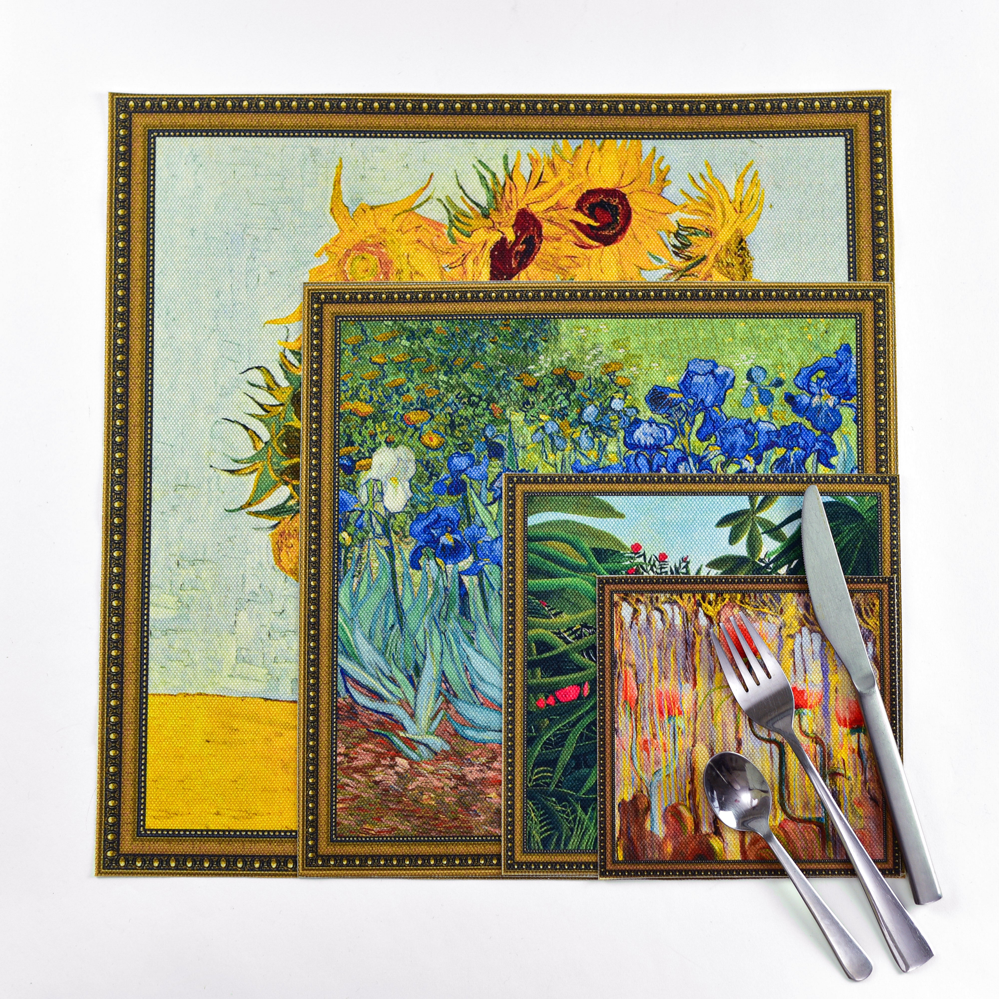 Stalo padėkliukai "Vincent van Gogh No.2" (6 vnt.)