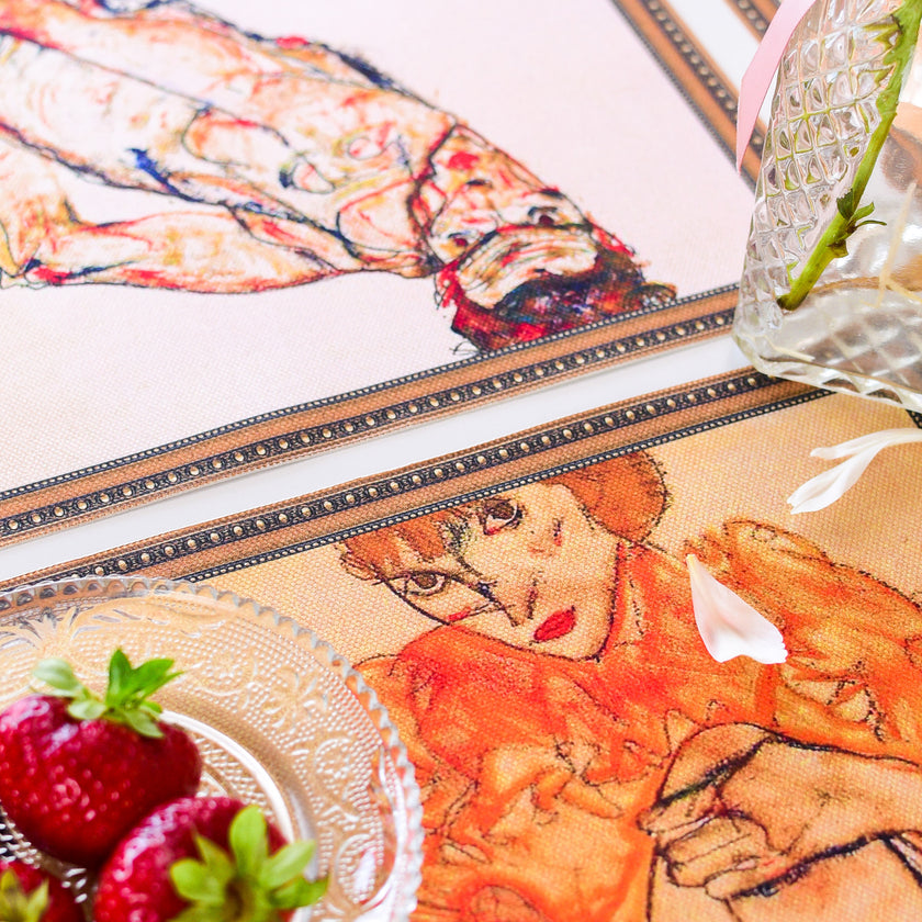 Stalo padėkliukai „Egon Schiele
