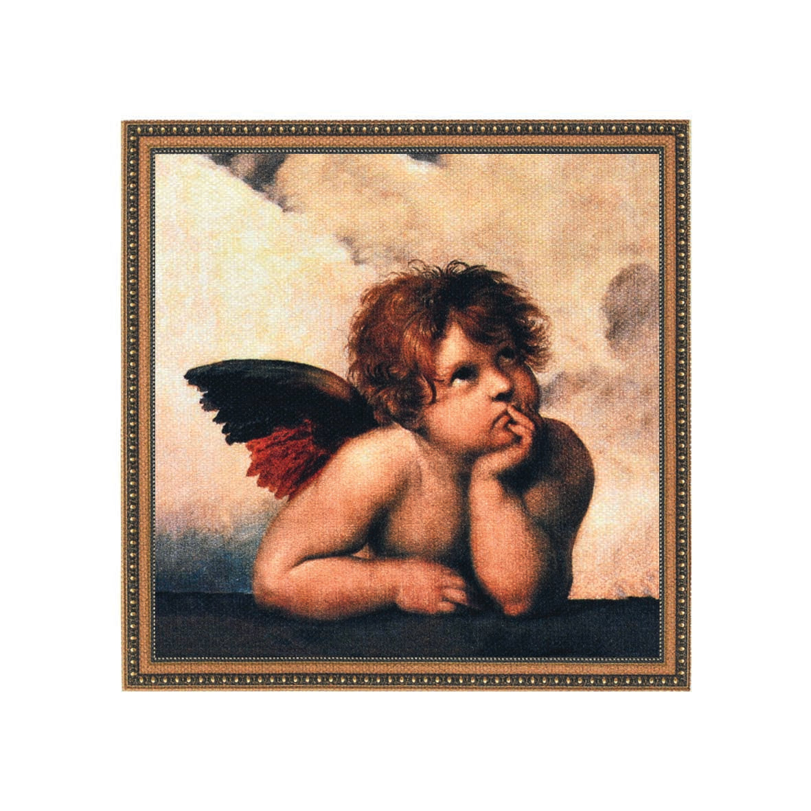 Stalo padėkliukai "Renesanso angelai" (6 vnt.)