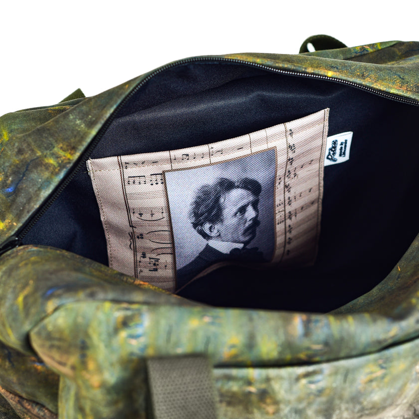 Kelioninis / sportinis krepšys M. K. Čiurlionis „Bičiulystė